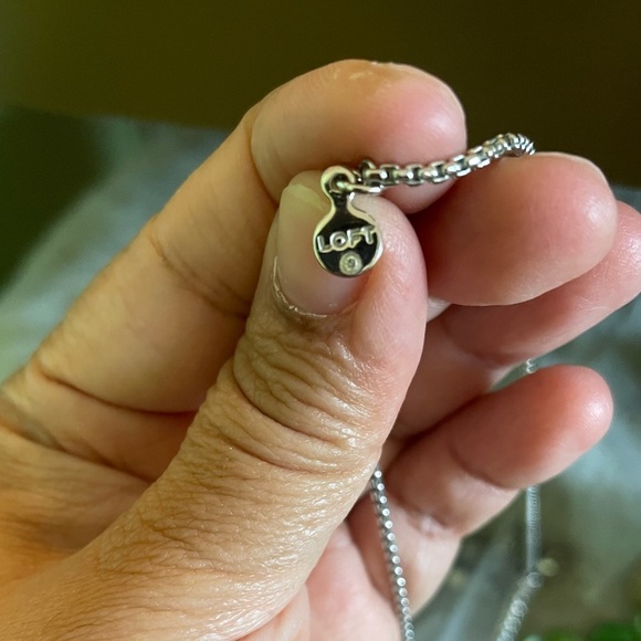 Beautiful silver Loft necklace - Picture 5 of 5